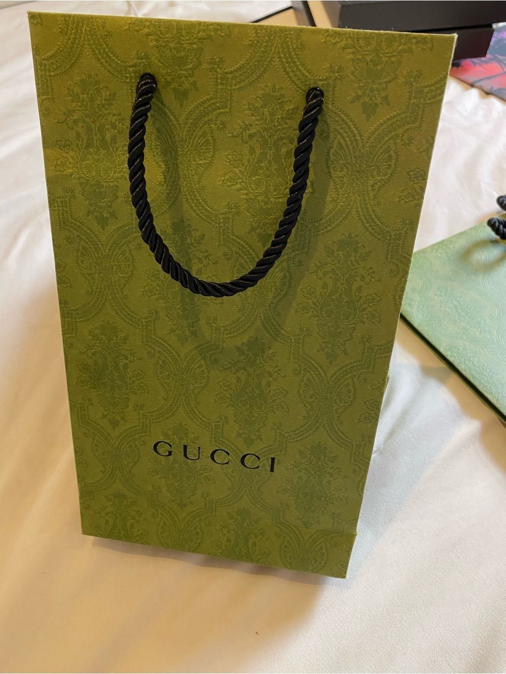 🛍️Gucci Authentic Green Gift Bag and Box Ensemble. May Sell Separate - Picture 6 of 10
